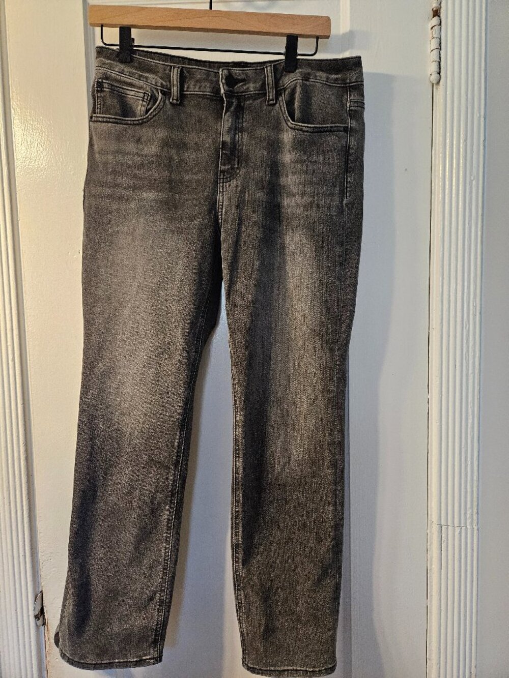 Quince Luna Stretch Slim Straight Jeans